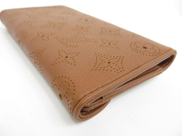 1240202195966 5 Louis Vuitton Amelia Wallet Monogram Long Wallet Cognac Brown