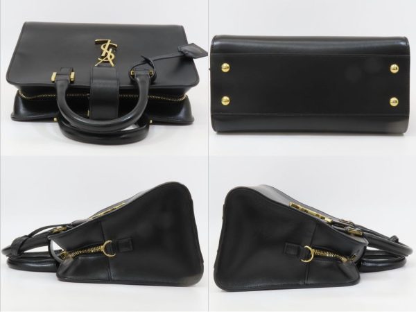 1240302006 05 Saint Laurent Paris Black Baby Cabas 2way Bag