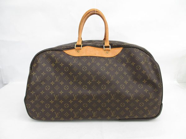 1240604037024 2 Louis Vuitton Eor 60 Monogram Boston Bag Carry Case Brown