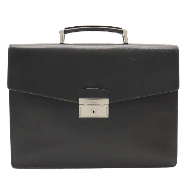 12410511 1 Prada Saffiano Business Bag Black