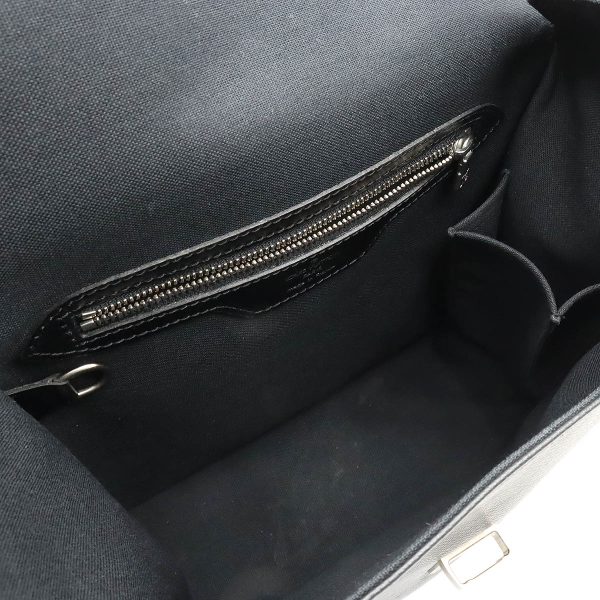 12410616 5 LOUIS VUITTON Pochette Yaranga Shoulder Bag Taiga Black