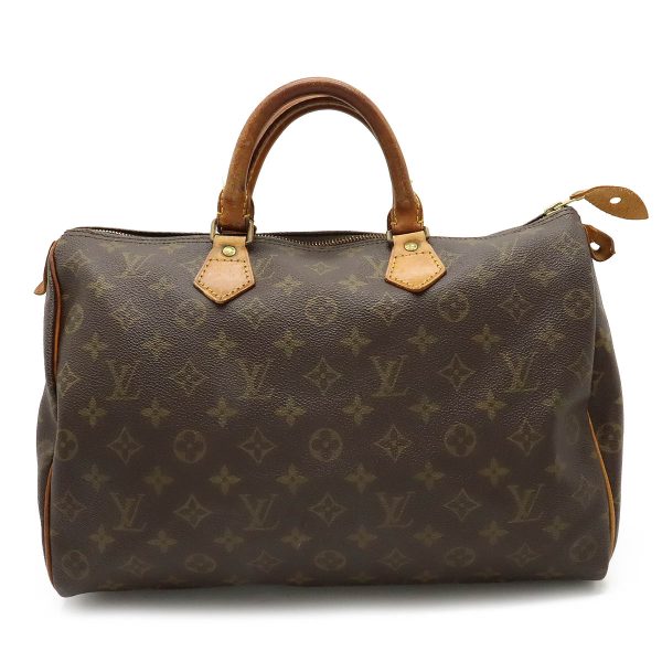 12410627 1 LOUIS VUITTON Monogram Speedy 35 Boston Handbag