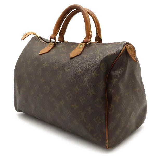 12410627 2 LOUIS VUITTON Monogram Speedy 35 Boston Handbag