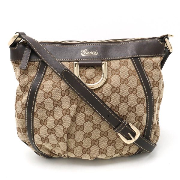 12410716 1 Gucci GG Canvas Abbey Shoulder Bag