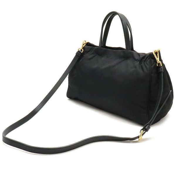 12410749 2 Prada Tote Bag Nylon Black