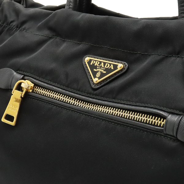 12410749 9 Prada Tote Bag Nylon Black