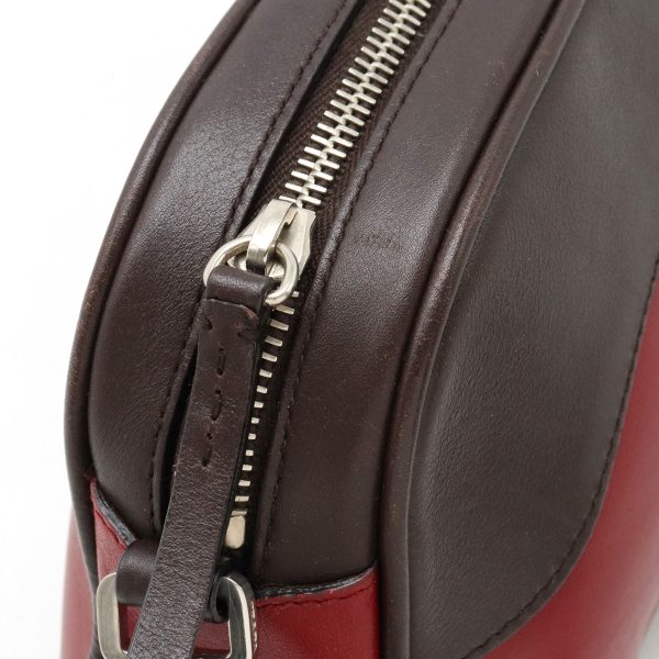 12410767 6 Prada Shoulder Bag Leather Red