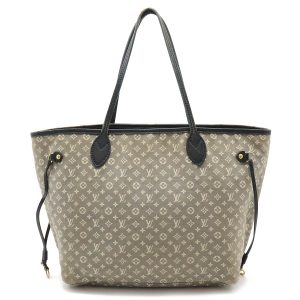 12410912 1 Celine Macadam Canvasx Croco Dark Brown Tote Bag