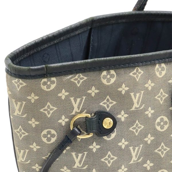 12410912 7 LOUIS VUITTON Ideal Neverfull Tote Shoulder Bag Ankle Navy