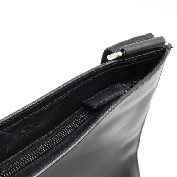 12410937 6 Prada Shoulder Bag Leather Black