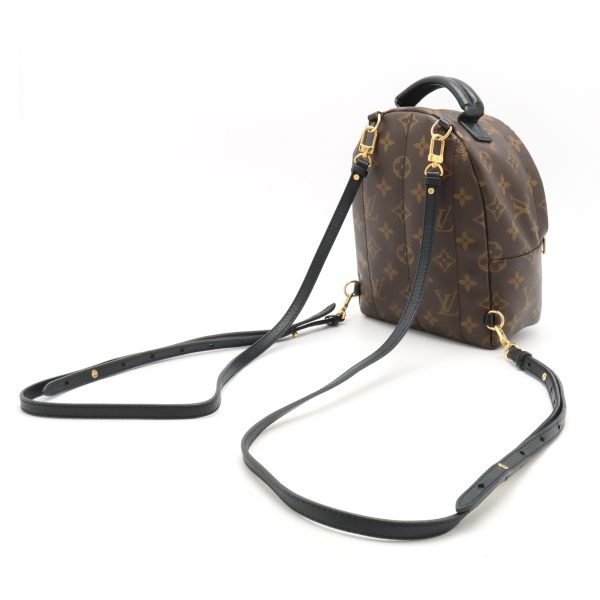 12411038 2 LOUIS VUITTON Palm Springs Rucksack Backpack Black