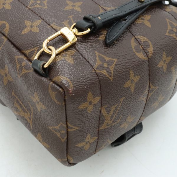 12411038 3 LOUIS VUITTON Palm Springs Rucksack Backpack Black