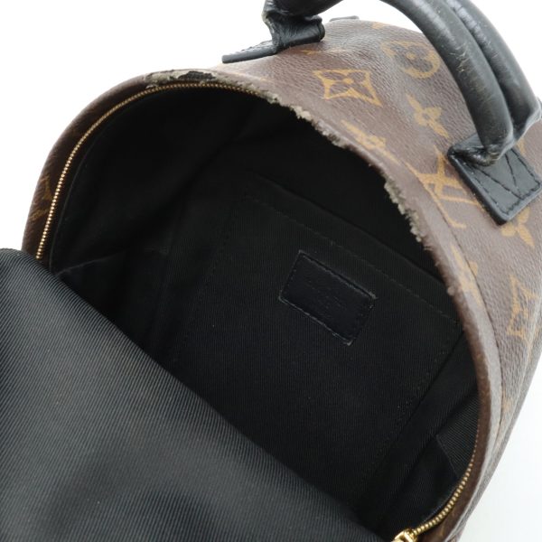 12411038 5 LOUIS VUITTON Palm Springs Rucksack Backpack Black