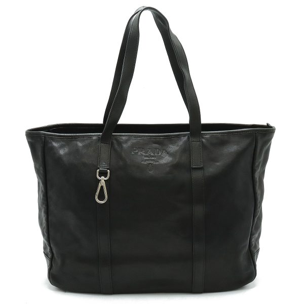 12411048 1 Prada Tote Bag Leather Black