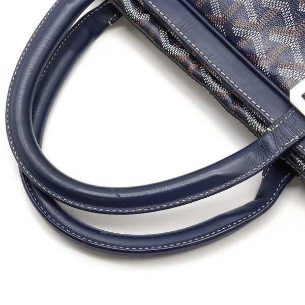 12420057 4 Goyard Ambassador MM Business Bag Navy