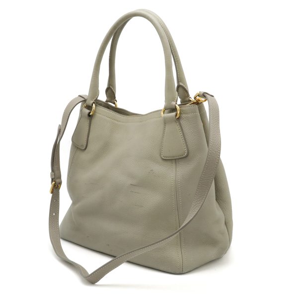 12420274 2 Prada Vitdaino Tote Bag Light Greige