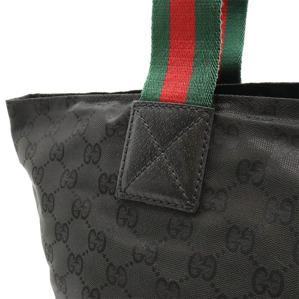 12420302 7 Gucci GG Nylon Sherry Line Tote Bag