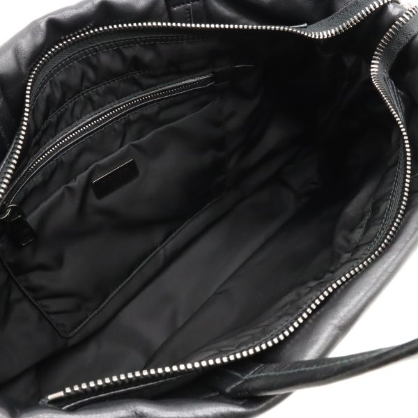 12420437 5 Prada Tote Bag Nylon Black