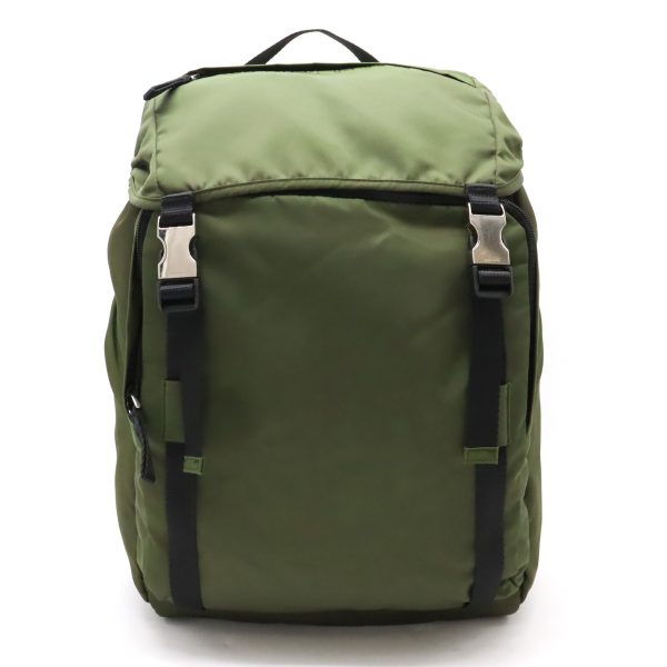 12420499 1 Prada Backpack Nylon Khaki