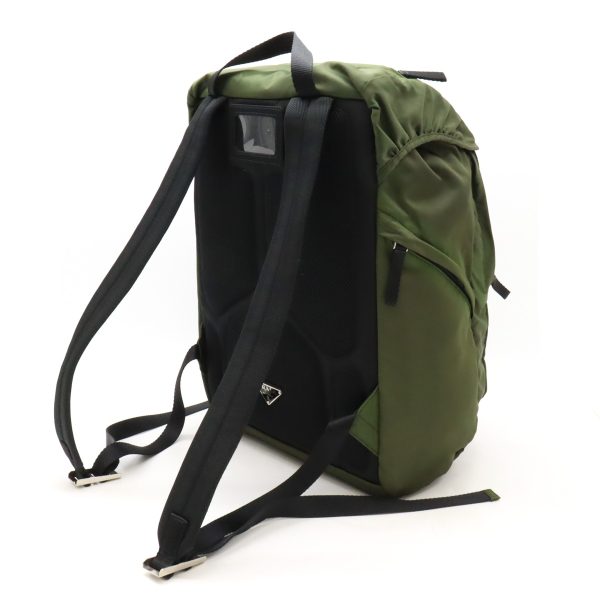 12420499 2 Prada Backpack Nylon Khaki