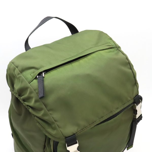 12420499 8 Prada Backpack Nylon Khaki