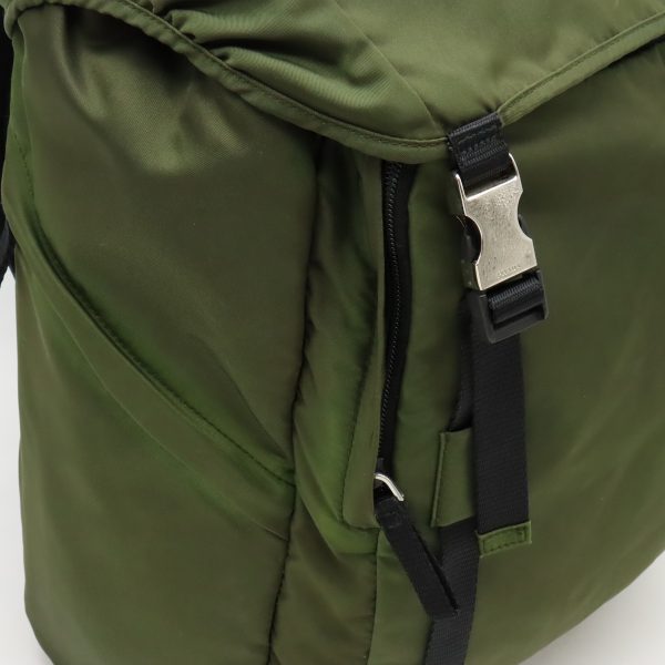 12420499 9 Prada Backpack Nylon Khaki