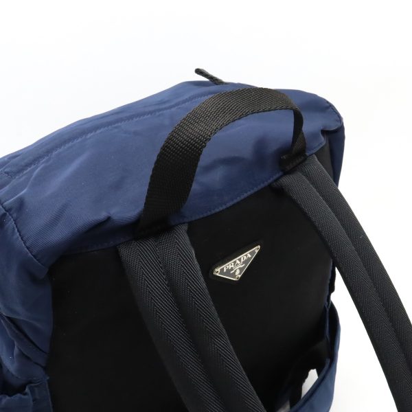 12420509 5 Prada Backpack Nylon Navy