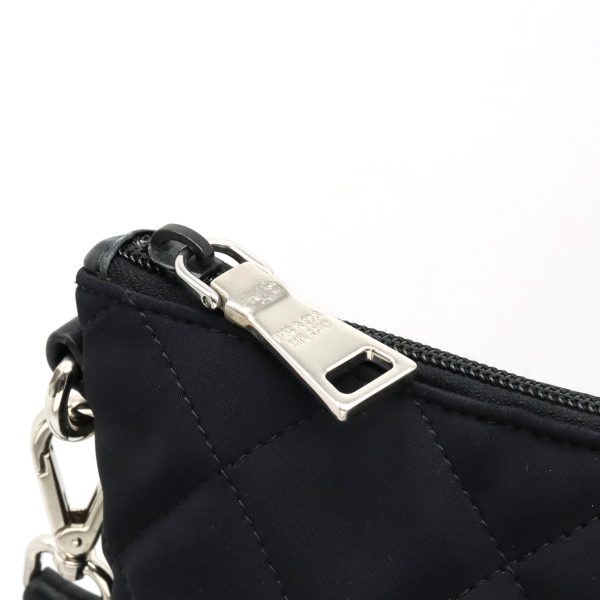 12420625 6 Prada Quilted Tote Bag Nylon Black