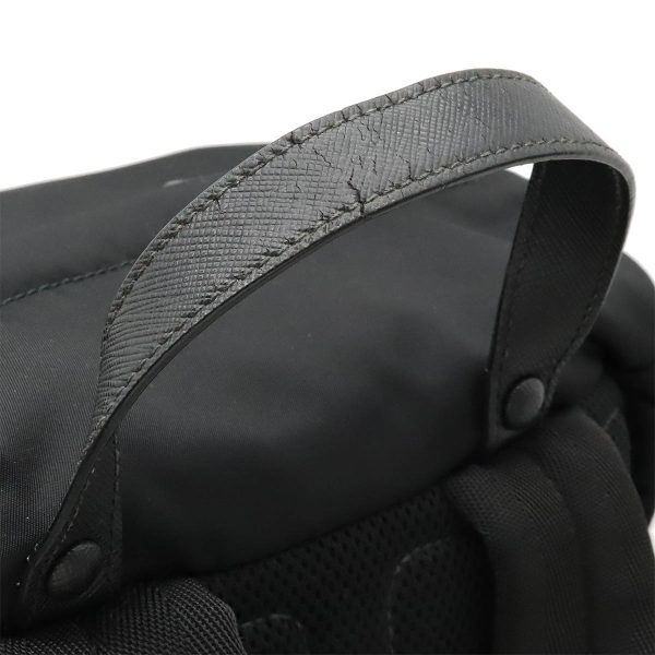 12420693 8 Prada Backpack Nylon Black