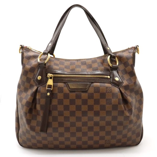 12420857 1 LOUIS VUITTON Evora MM Tote Bag Damier