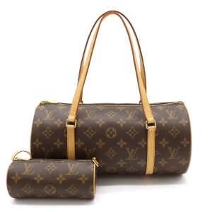 12430402 1 LOUIS VUITTON Monogram PVC Reporter PM Shoulder Bag Brown