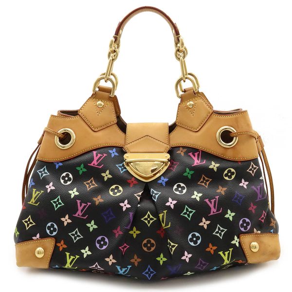 12430413 1 LOUIS VUITTON Ursula Tote Bag Monogram Multicolor Black