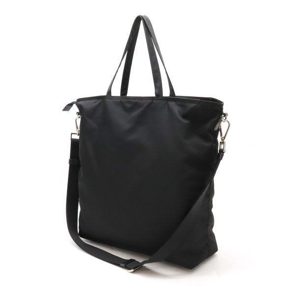 12430483 2 Prada Tote Bag Nylon Black