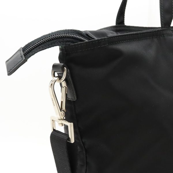 12430483 7 Prada Tote Bag Nylon Black