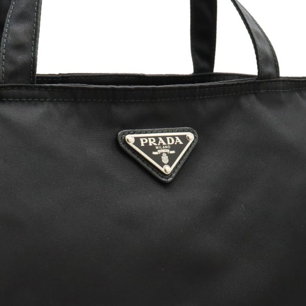 12430483 8 Prada Tote Bag Nylon Black