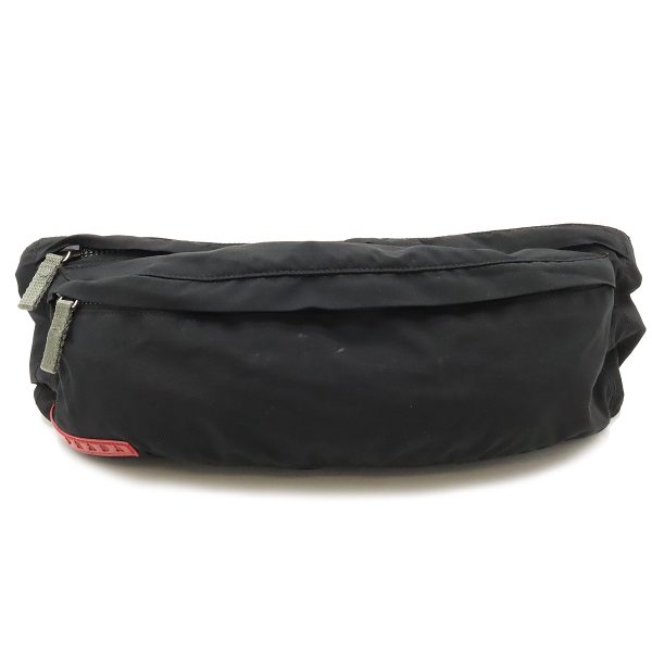 12430519 1 Prada Sports Body Bag Nylon Black