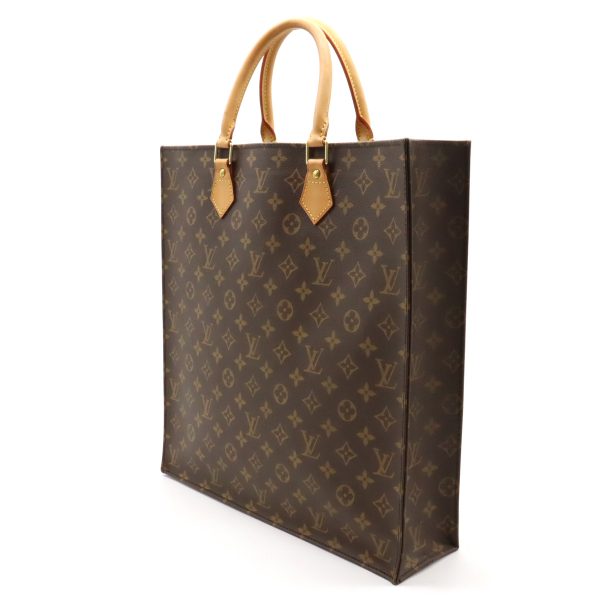 12430669 2 Louis Vuitton Sac Pla Tote Handbag Shopping Brown