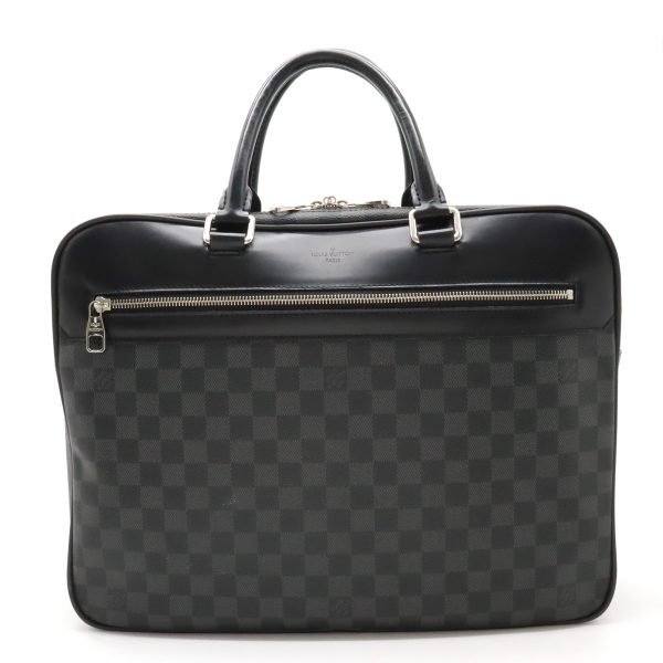 12430680 1 Louis Vuitton Overnight Case Document Bag Black