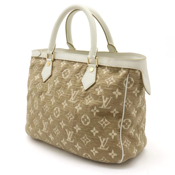 12430701 2 LOUIS VUITTON Sabia Caba MM Tote Handbag Blanc White