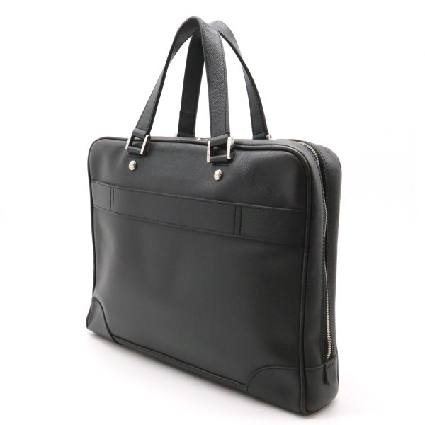 12430807 2 Louis Vuitton Igor Taiga Briefcase Black