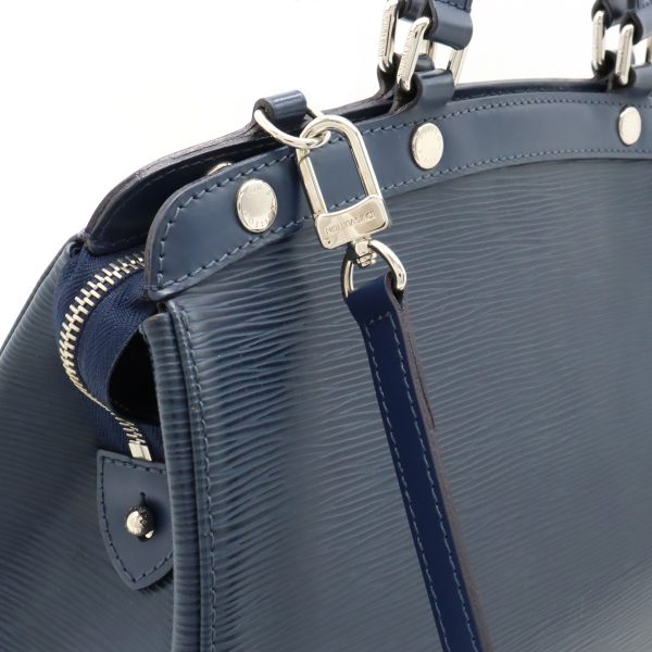 12430878 7 LOUIS VUITTON Blair MM Handbag 2WAY Epi Blue