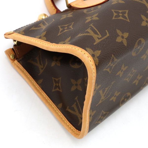 12430924 3 Louis Vuitton Monogram Popincourt Handbag Brown