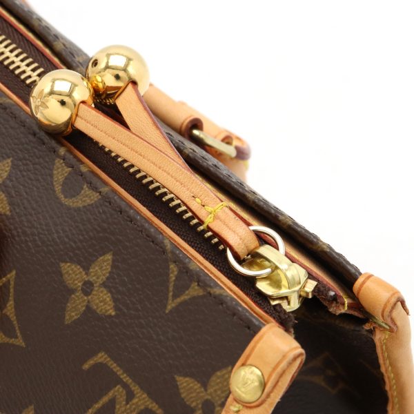 12430924 8 Louis Vuitton Monogram Popincourt Handbag Brown