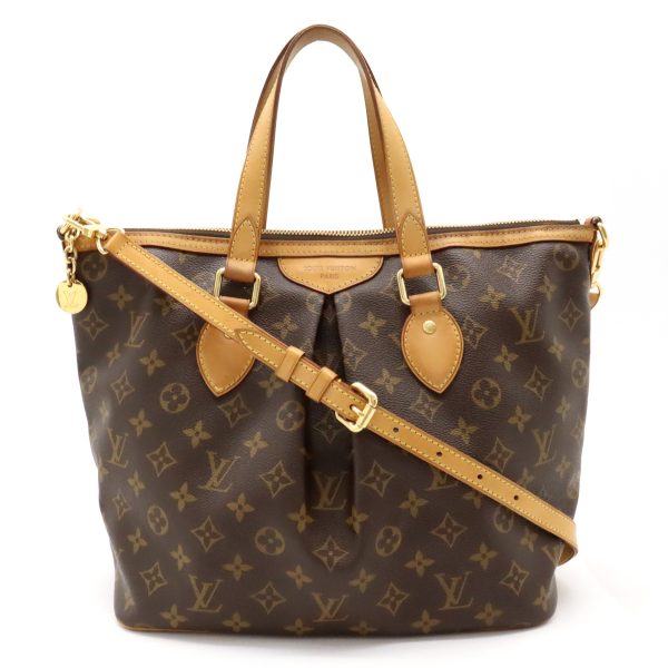 12430955 1 Louis Vuitton Palermo PM Tote Shoulder Bag Brown