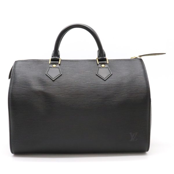 12440153 1 Louis Vuitton Epi Speedy 30 Handbag Noir Black