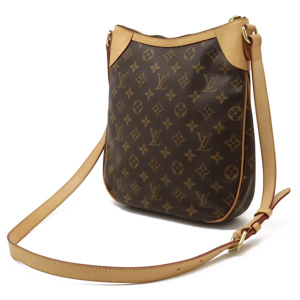 12440165 2 Louis Vuitton Monogram Odeon PM Shoulder Bag Brown