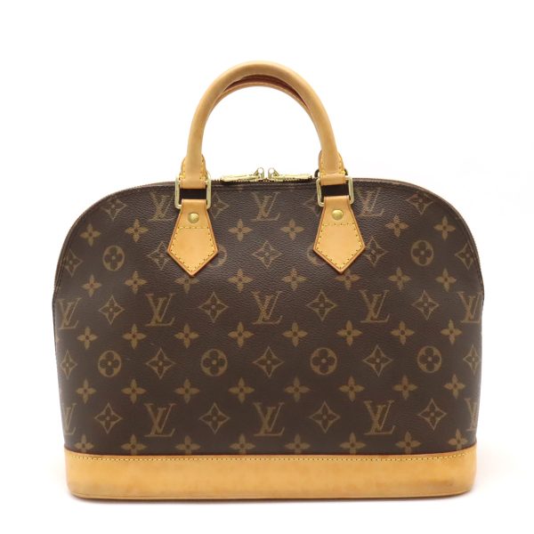 12440182 1 Louis Vuitton Monogram Alma Handbag Brown Beige