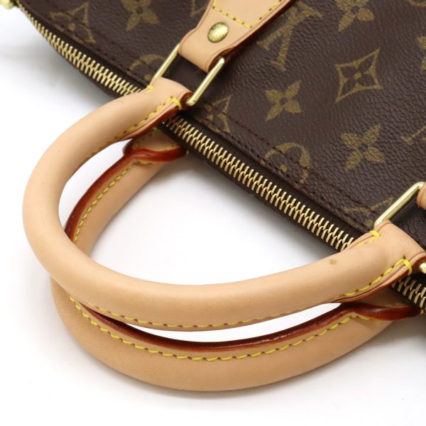 12440260 4 Louis Vuitton Speedy 35 Handbag Boston Brown