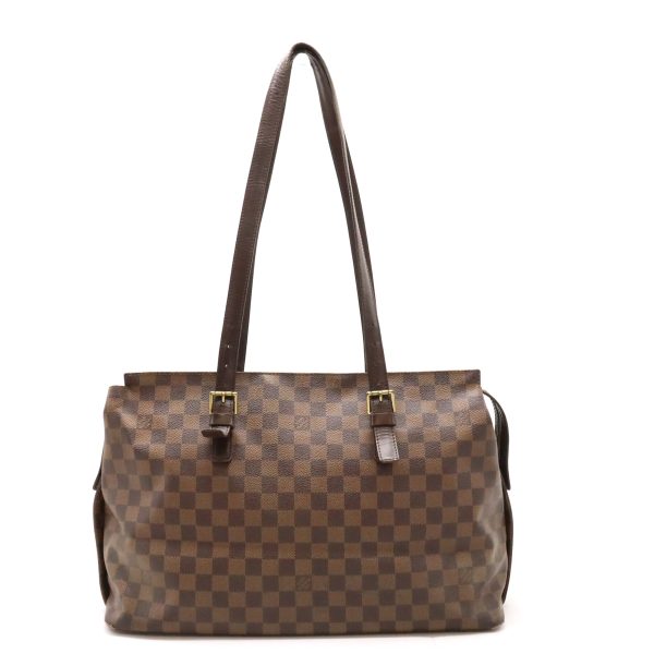 12440403 1 Louis Vuitton Chelsea Tote Shoulder Bag Brown