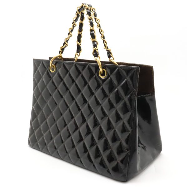 12440407 2 Chanel Matelasse Chain Tote Bag Black